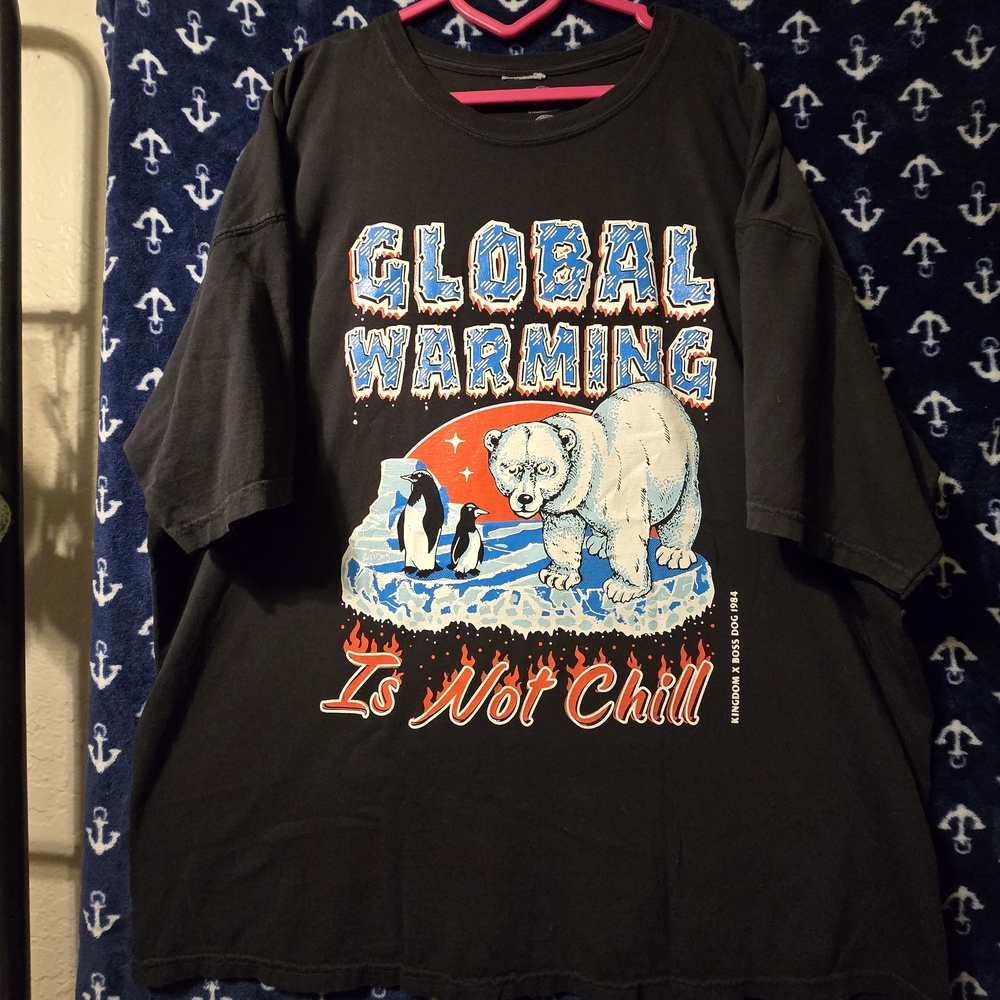 Black Graphic Women's Top